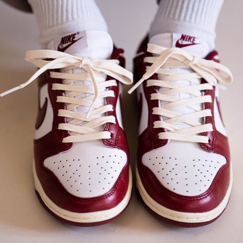 Nike Dunk Low Retro Premium "Vintage Team Red" - Women’s Size 7 - Picture 10 of 17