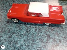 1960 2 Dr Ht Redwhite Ford T-bird Thunderbird Amt Friction Promo Model Car