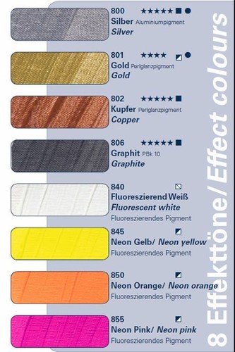 Schmincke Akademie Acrylcolor Sorte 23 Effektfarbe 250 ml (1L=39,90 €) - 第 1/1 張圖片