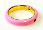 HSN Rarities Gold-Plated Sterling Silver Red Garnet & Enamel Band Ring Size 8 — photo 7