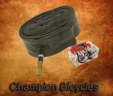 HIGH QUALITY! DURO Bike Tube  26" x 1.75"/2.125" 48mm Standard Schrader/Valve.