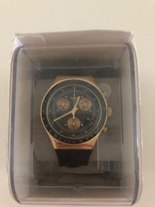 JAMES BOND 007 Goldfinger Swatch Irony Chronograph Limited Edition 2002  £372.65 - PicClick UK