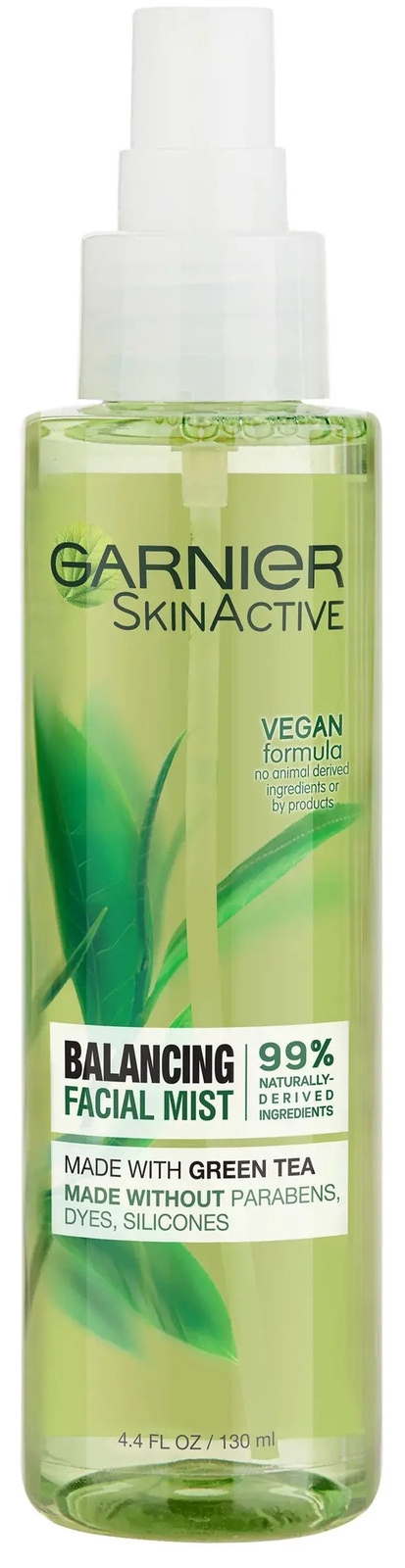 Garnier Skin Active Balancing Mist Made with Green Tea & 99 Naturally Der Ingre