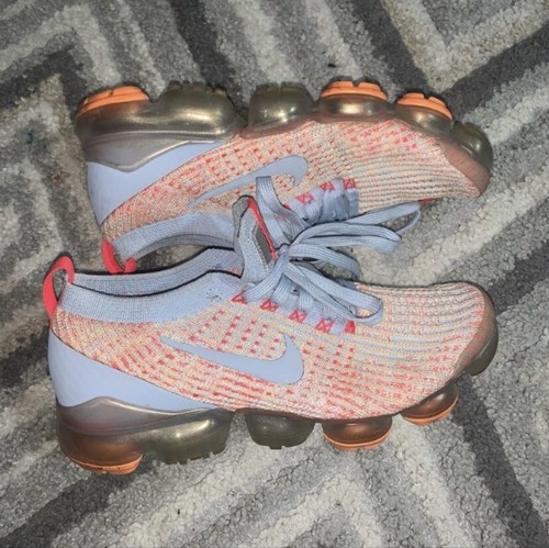 grey blue and orange vapormax