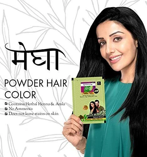 Mehandi Hair Care Powder 45 g– Megha Mehandi For Men & Women +free hair brush - Image 4 of 4