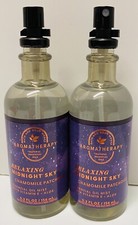 Bath  Body Works Aromatherapy Midnight Sky Chamomile Patchouli Oil Mist 2 Pack