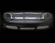 Lower Bumper Mesh Grilles 2pcs kit Black or Chrome for Porsche Boxster 2003 2004