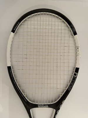 ウィルソンn6 Wilson NCode N6 Tennis Racquet 110 sq - 4 1/4 Gd Wrap Free S
