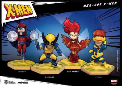 BEAST KINGDOM MINI EGG ATTACK MEA-009 X-MEN MAGNETO,WOLVERINE,CYCLOPS,PHOENIX