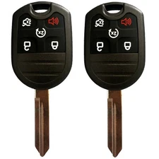 2 For 11 2012 2013 2014 2015 Ford Explorer Mustang Taurus Uncut Remote Key Fob