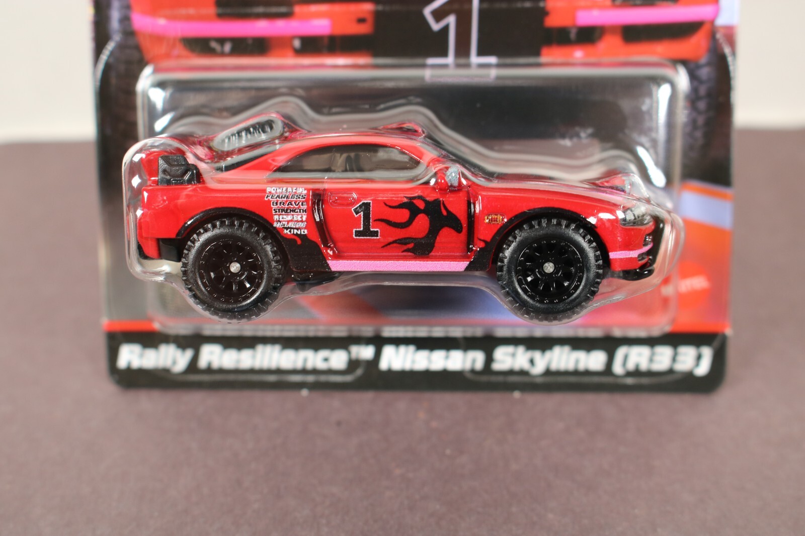 Hot Wheels Ultimate Challenge Rally Resilience Nissan Skyline R33 RLC On Hand