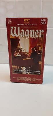 Wagner Movie Beta Betamax (NOT VHS!) 2 Tapes Richard Burton