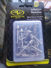 NIP 30 Standard Size Plated Metal Inflation Needles for Inflatable Balls