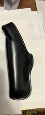 DUTYMAN 7411 MLH Leather Duty Holster LH FOR PISTOL LEFT SIDE