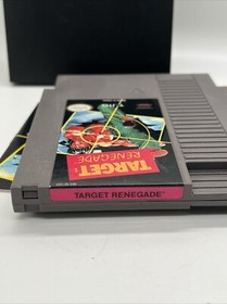 NES Target Renegade (Nintendo, 1990) Cartridge, Sleeve, and Manual Fast Shipping