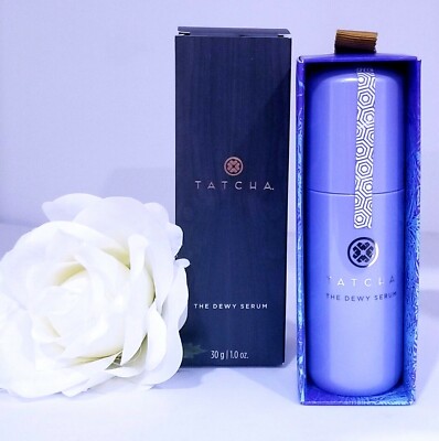 Tatcha The Dewy Serum Resurfacing and Plumping Treatment 1oz  AUTHENTIC AMAZING!