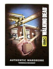 WALKING DEAD SEASON 4 PART 2 MEMORABILLA CARD TERMINUS RESIDENT M49