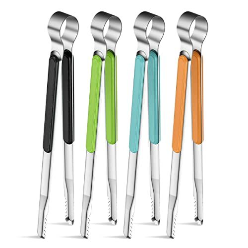 Pinze da Cucina,Pinza Cucina Inox,Pinze Cucina,4 Pezzi Pinze da Cucina (C1i)