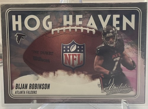 Bijan Robinson #HH-BRN 2025 Panini Absolute Hog Heaven card