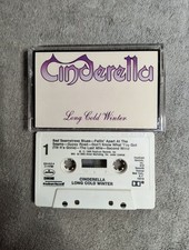 Cinderella Long Cold Winter 1988 Cassette Tape , Played And Tested VG 
