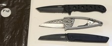 CRKT Pocket Knives Van Hoy Snap Lock Medium, M16-10KS AND INARA 3 Pc Lot