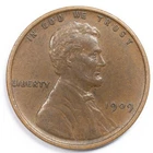 1909 VDB Lincoln Cent Extremely Fine (XF)