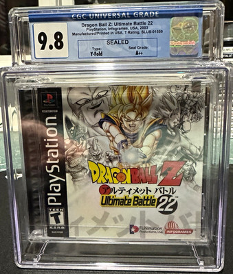 Dragon Ball Z: Ultimate Battle 22 - PS1 Black Label - CGC 9.8 A++