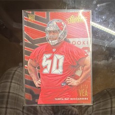 2018 Panini Absolute Rookie Vita Vea #138 Buccaneers NFL Football Card. rookie card picture