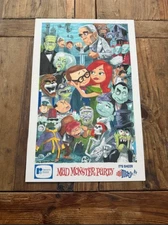 Mad Monster Party Ben Von Strawn poster approx 11"x17"