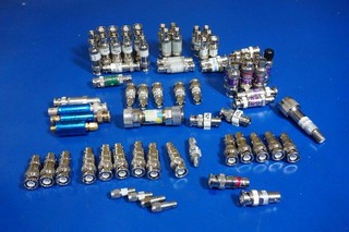 LOT OF 72 misc Pasternack MCL HP WAVETEK JFW WEST MICROWAVE Attenuators