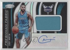 2019-20 Certified Freshman Fabric Signatures Cody Martin #CM Auto 0en