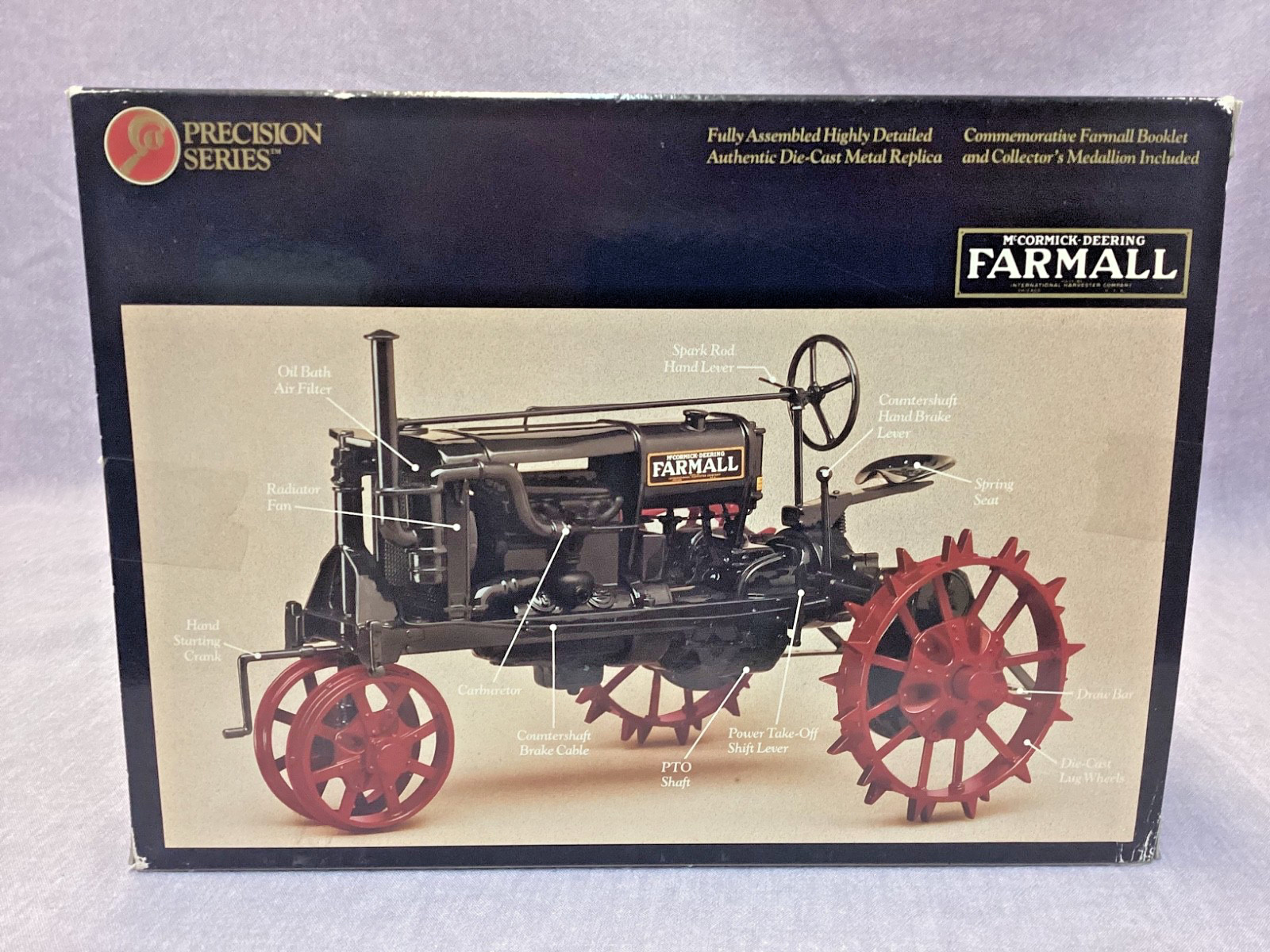 ERTL #284 McCORMICK-DEERING PRECISION CLASSICS #1 - THE FARMALL REGULAR TRACTOR