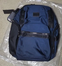 Tumi Alpha Bravo Search 232789NVY Backpack Bag Nylon Navy