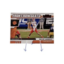 2021 Panini Contenders Draft Picks - Front Row Seats Trevor Lawrence #1 Red (RC)