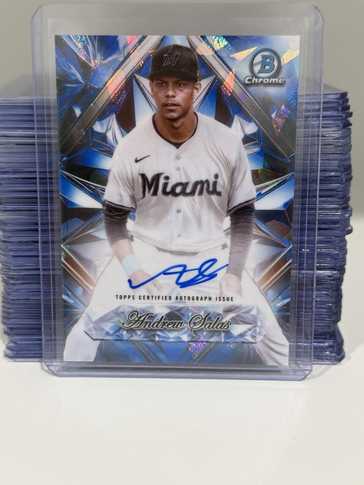 2025 Bowman Chrome Sapphire Selections Andrew Salas Autograph