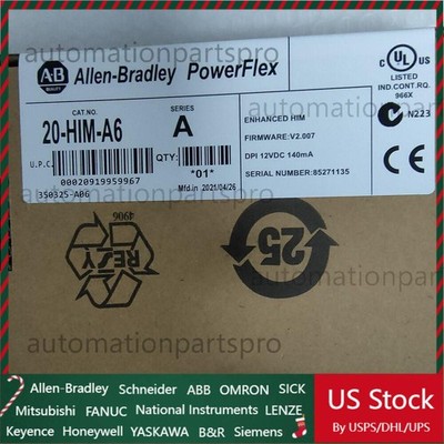 AB 20-HIM-A6 PoweFlex Enhanced HIM FW V2.007 12VFC New Sealed US Free Tax