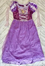 Disney Store Rapunzel Tangled Dress Purple Costume Child Size 7/8