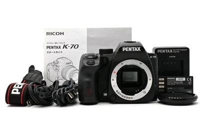 S/C 2.994 [Casi sin usar+++ con correa] Cámara réflex digital Pentax K-70... - Imagen 1 de 4
