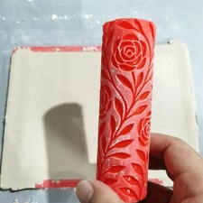 Versatile Embossed Rod 3D Printed Texture Rolling Pin  Clay Modeling