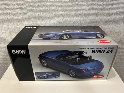 KYOSHO BMW Z4 1/18 Diecast Model Sports Car Blue Authentic Collectible