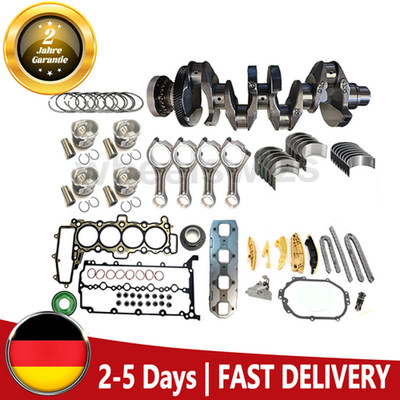 JAGUAR LAND ROVER 204DTD 2.0 DIESEL ENGINE KURBELWELLE MIT MOTOR UMBAU NEU