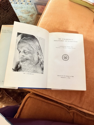 Sir Aurobindo's Philosophy of Evolution 1966 First Edition Dr. Madhusudan Reddy - Foto 6 di 13