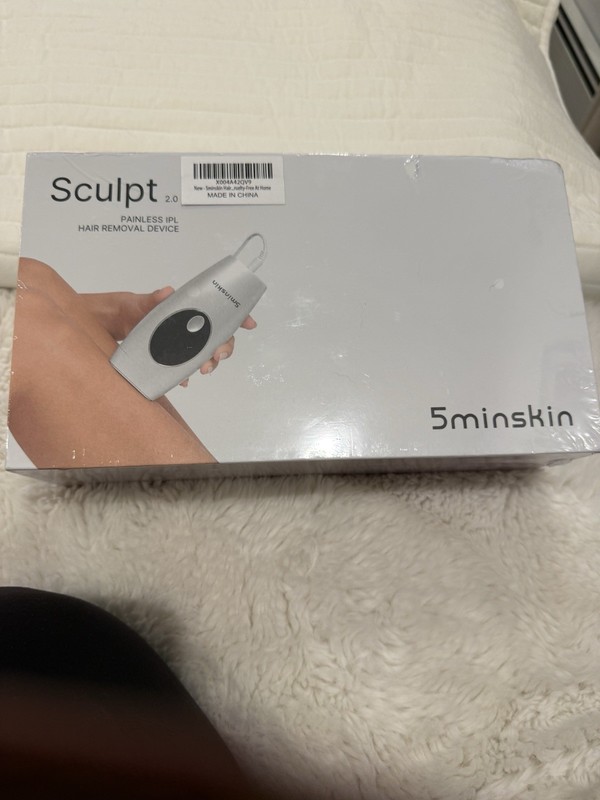 5minSkin Sculpt 2.0 Laser Hair Removal Device Painless IPL NEW￼