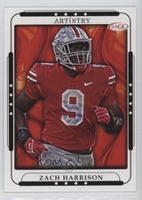2023 SAGE Artistry Zach Harrison #130 0uf1