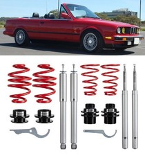 RED Sport Gewinde Fahrwerk passend für BMW 3er Serie E30 Cabriolet Cabrio Tourin