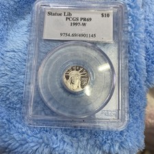 1997-W $10 American Platinum Eagle PR69DCAM PCGS