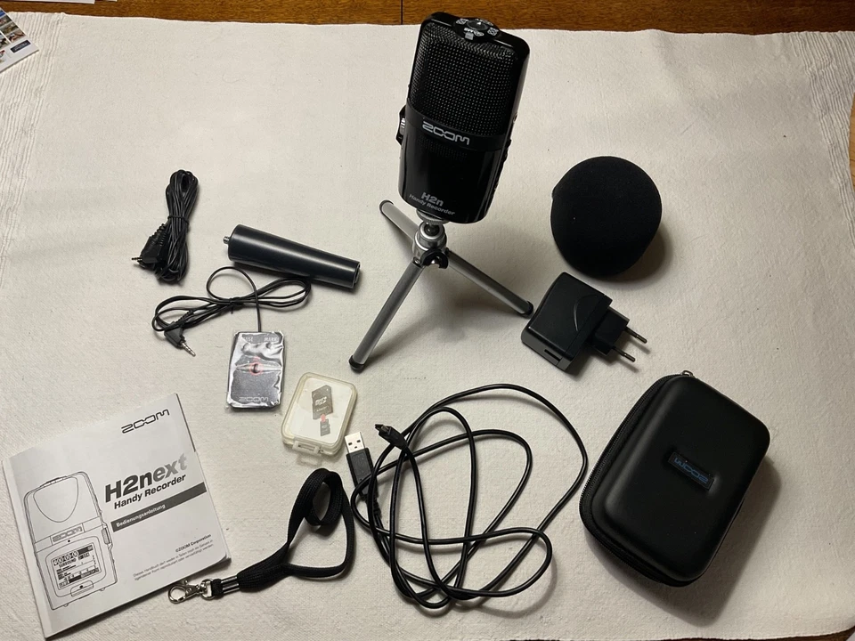 Der HAND-HELD RECORDER von ZOOM H2n incl. Zubehörpaket APH 2n.  - Bild 4 von 4