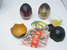 Mega Construx Game Of Thrones Eggs - Lot of 3  DRAGONS NEW