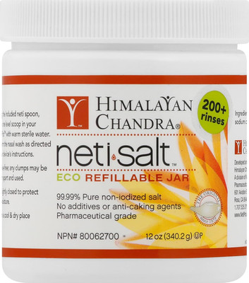 Neti Pot Salt Jar, 12 Oz