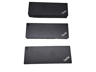 Lot of 3 Lenovo DK1841 Thinkpad Thunderbolt 3 Dock Gen 2 Docking Station